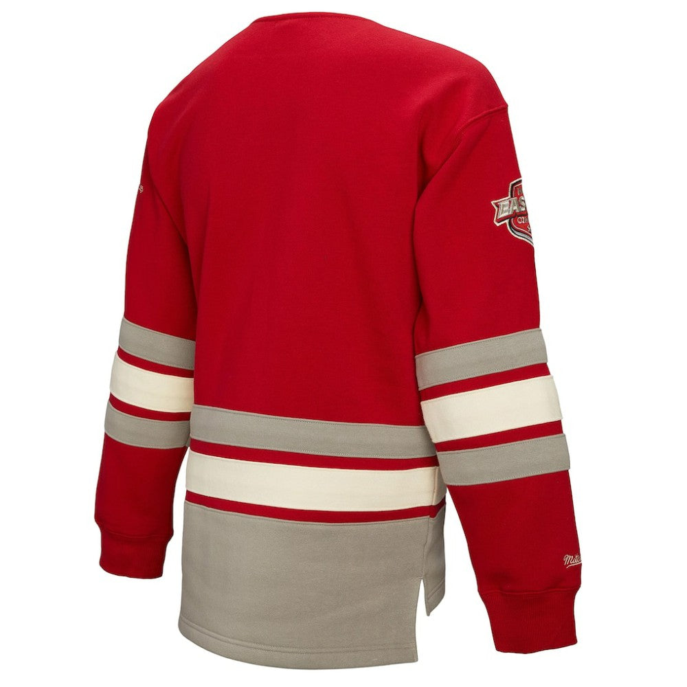 Detroit Red Wings Mitchell & Ness Women's Heritage Lace-Up Pullover Sweatshirt -  NHL Sweatshirts