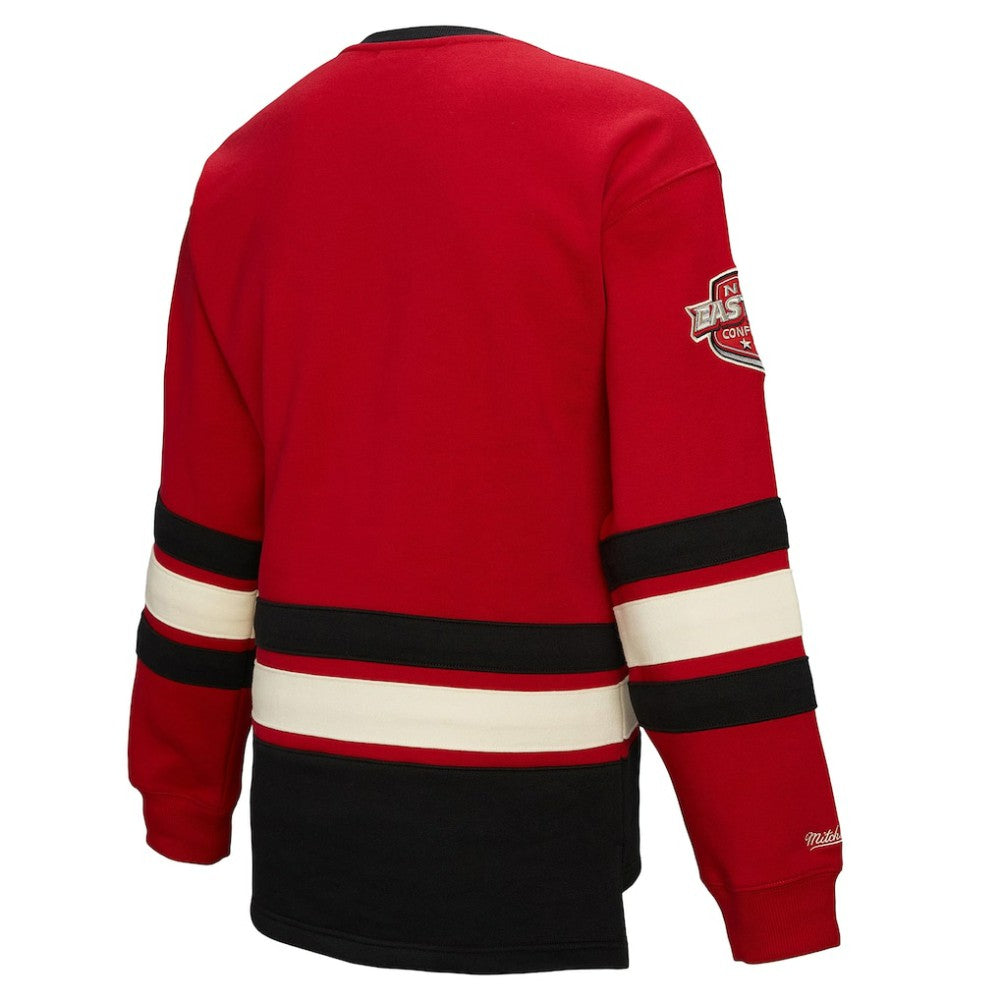 New Jersey Devils Mitchell & Ness Women's Heritage Lace-Up Pullover Sweatshirt -  NHL Sweatshirts