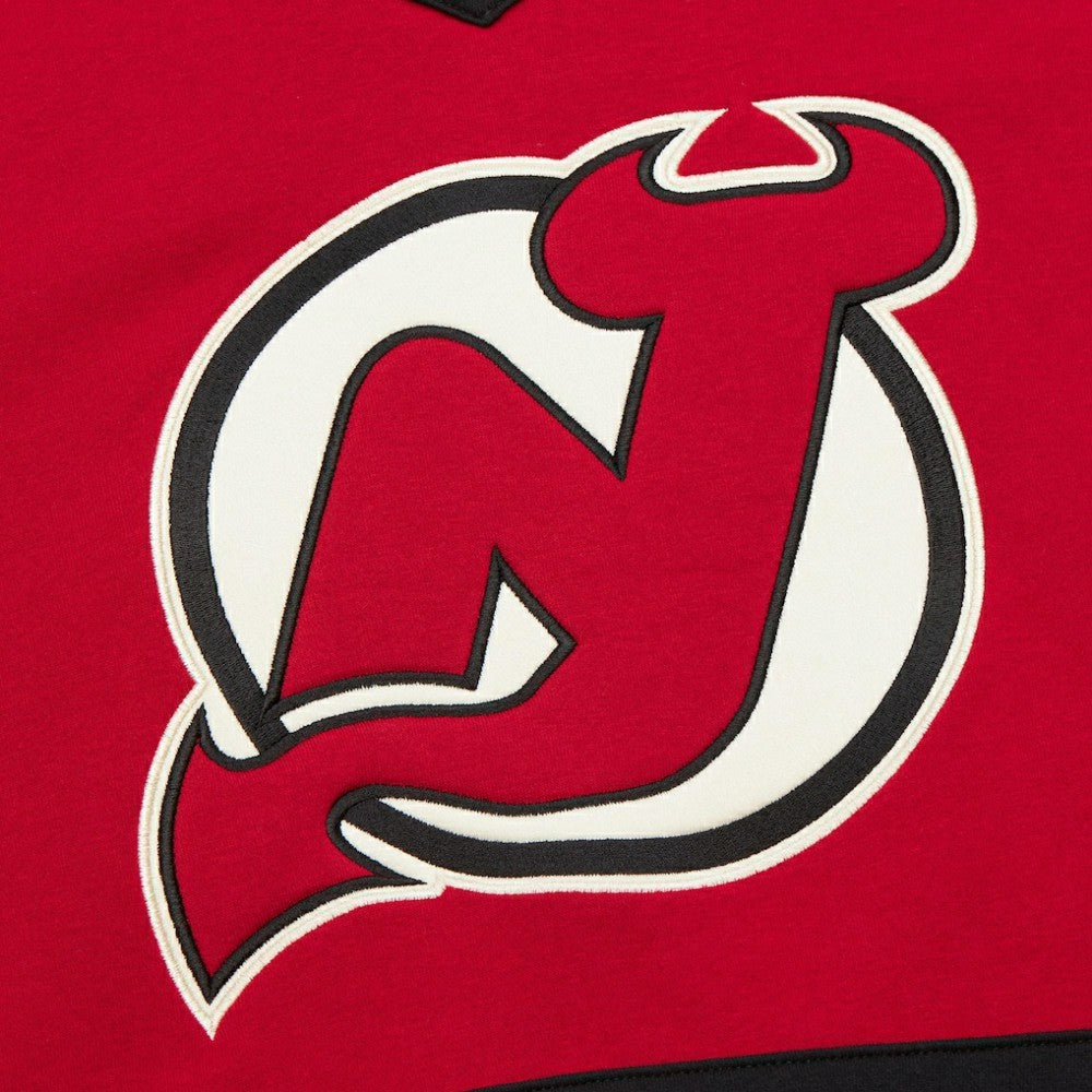 New Jersey Devils Mitchell & Ness Women's Heritage Lace-Up Pullover Sweatshirt -  NHL Sweatshirts