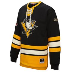 Pittsburgh Penguins Mitchell & Ness Women's Heritage Lace-Up Pullover Sweatshirt -  NHL Sweatshirts
