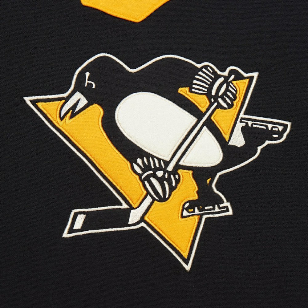 Pittsburgh Penguins Mitchell & Ness Women's Heritage Lace-Up Pullover Sweatshirt -  NHL Sweatshirts
