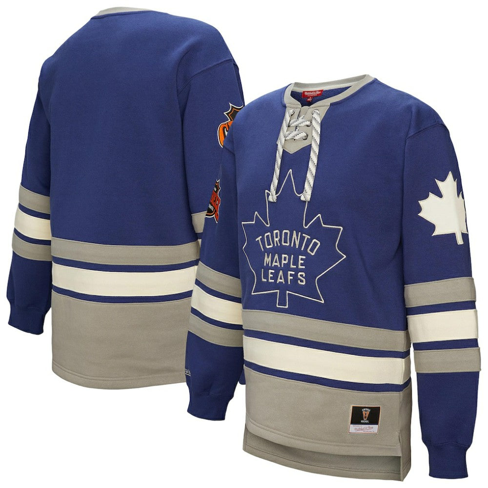 Toronto Maple Leafs Mitchell & Ness Women's Heritage Lace-Up Pullover Sweatshirt -  NHL Sweatshirts