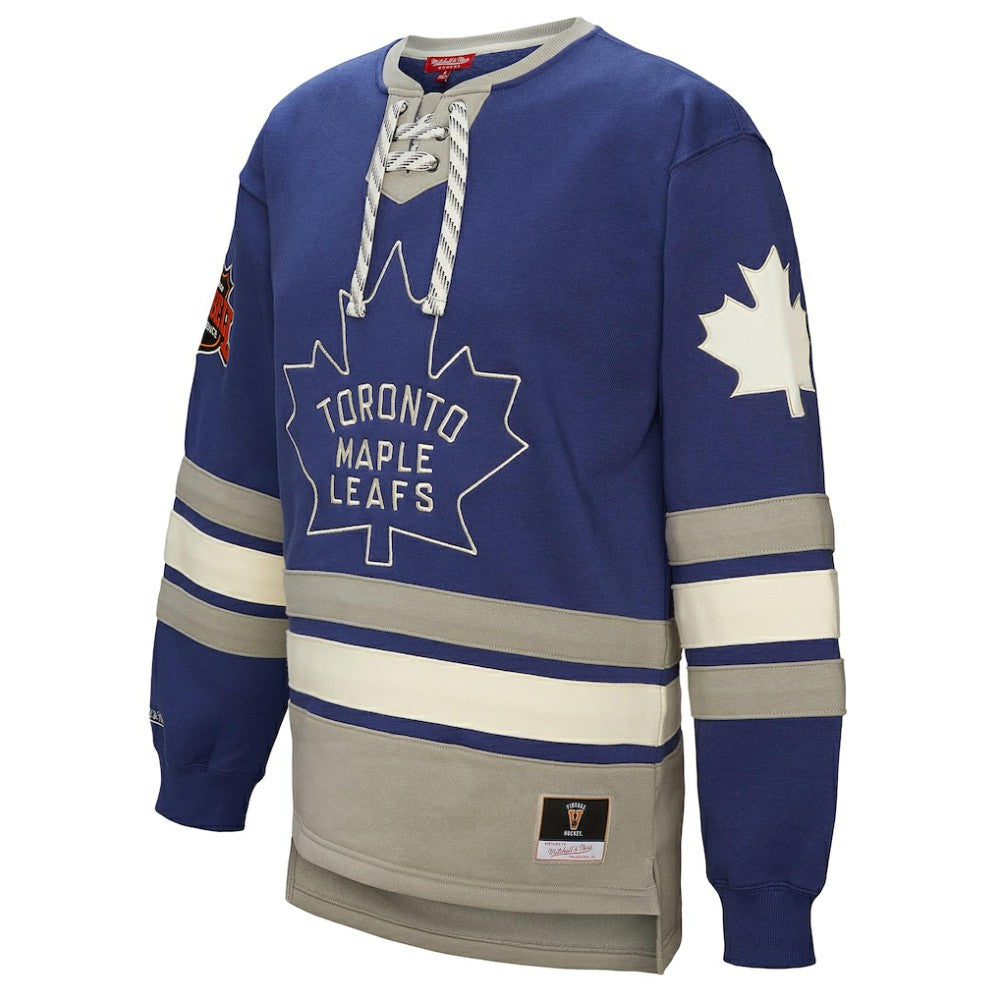 Toronto Maple Leafs Mitchell & Ness Women's Heritage Lace-Up Pullover Sweatshirt -  NHL Sweatshirts