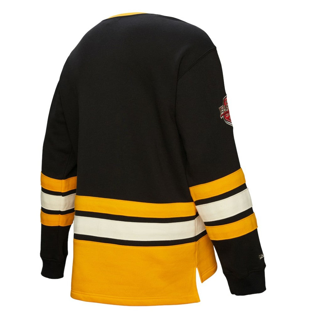 Boston Bruins Heritage Lace-Up Pullover Sweatshirt -  NHL Sweatshirts