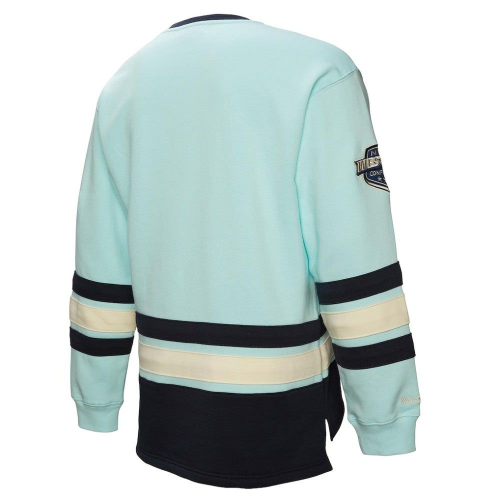 Seattle Kraken Heritage Lace-Up Pullover Sweatshirt -  NHL Sweatshirts