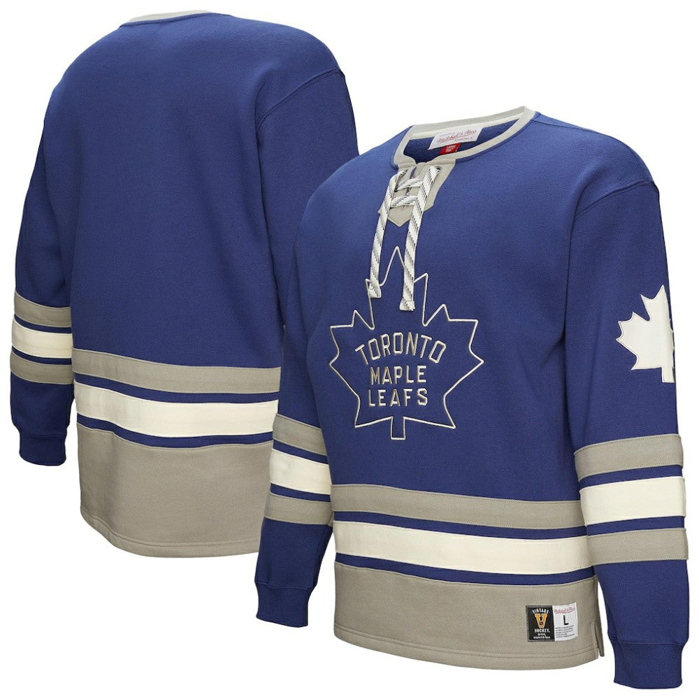 Toronto Maple Leafs Heritage Lace-Up Pullover Sweatshirt -  NHL Sweatshirts