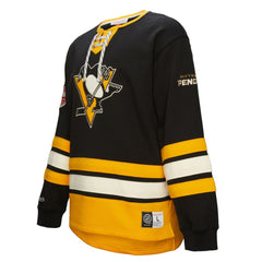 Pittsburgh Penguins Heritage Lace-Up Pullover Sweatshirt -  NHL Sweatshirts