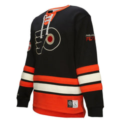 Philadelphia Flyers Heritage Lace-Up Pullover Sweatshirt -  NHL Sweatshirts