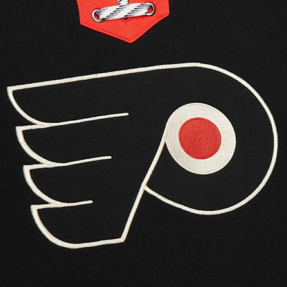 Philadelphia Flyers Heritage Lace-Up Pullover Sweatshirt -  NHL Sweatshirts