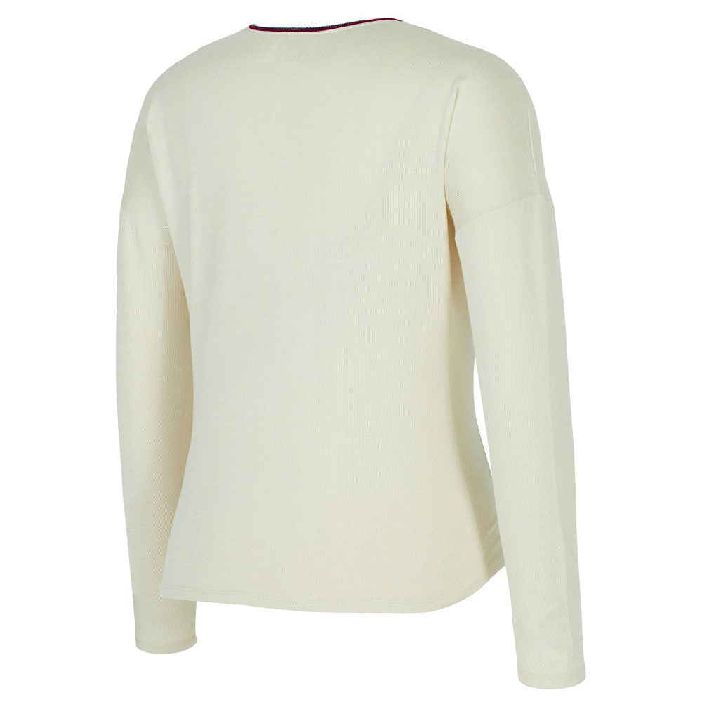 USWNT Concepts Sport Women's Kaki Hacci Knit Pullover Sweatshirt