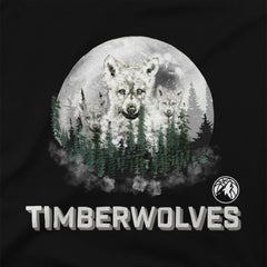 Black Minnesota Timberwolves Stadium Essentials Youth Mascot T-Shirt | NBA