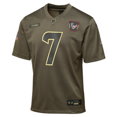 Houston Texans C.J. Stroud  Youth 2025 Salute to Service Game Jersey | NFL Discount