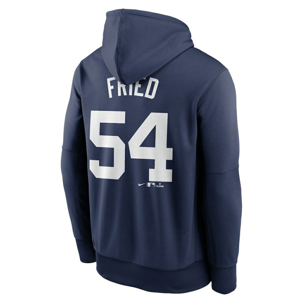 Max Fried New York Yankees Nike Name & Number Pullover Hoodie - MLB Hoodies