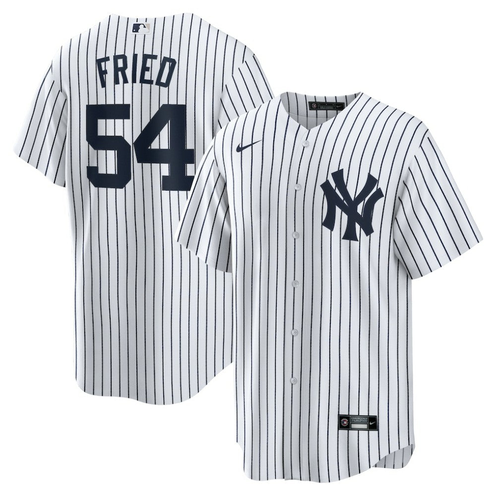 Max Fried New York Yankees Nike Home Replica Player Jersey - MLB Jerseys