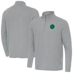 Pittsburgh Steelers Antigua St Patrick Day Intent Quarter-Zip Pullover Top | NFL Hot