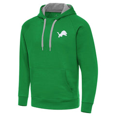 Detroit Lions Antigua St. Patrick's Day Victory Pullover Hoodie | NFL Outlet