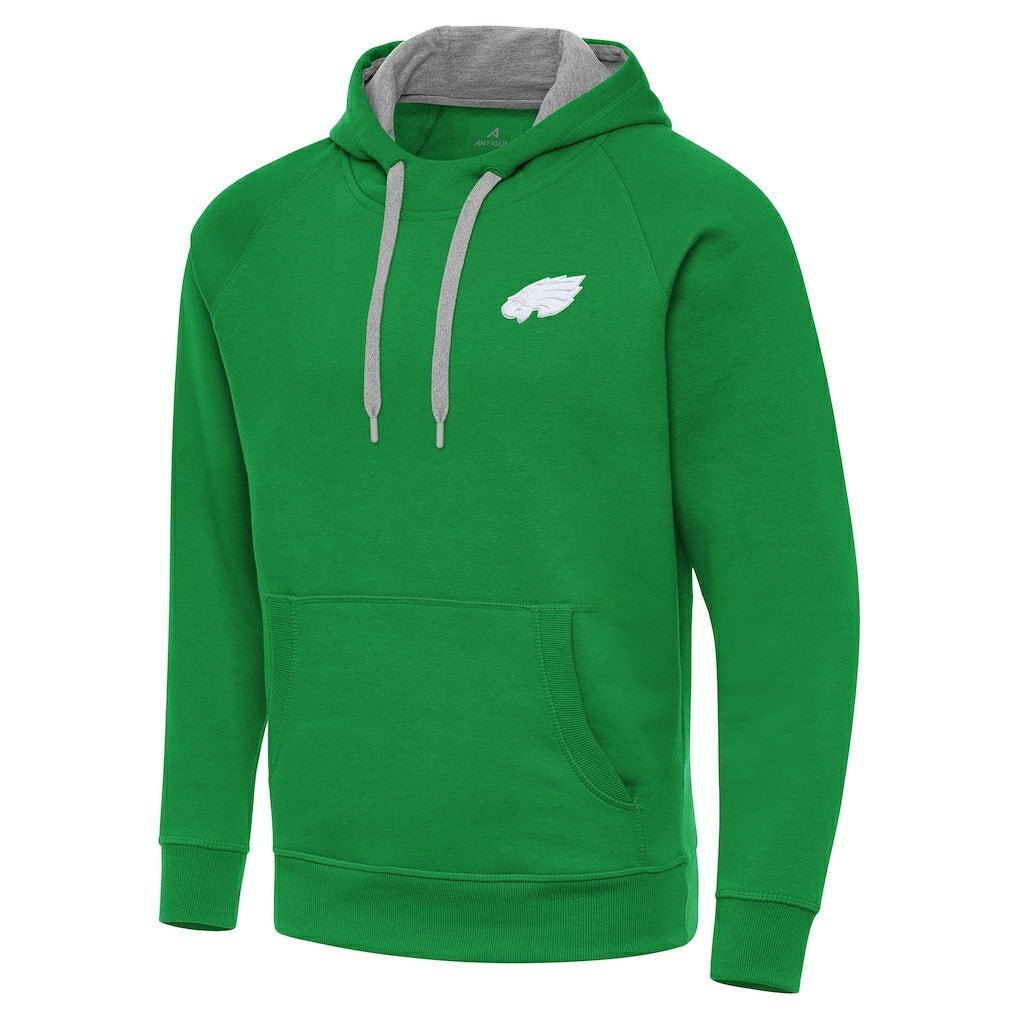 Philadelphia Eagles Antigua St. Patrick's Day Victory Pullover Hoodie | NFL On sale