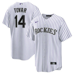 Ezequiel Tovar Colorado Rockies Nike Home Replica Jersey - MLB Jerseys