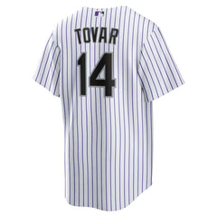 Ezequiel Tovar Colorado Rockies Nike Home Replica Jersey - MLB Jerseys