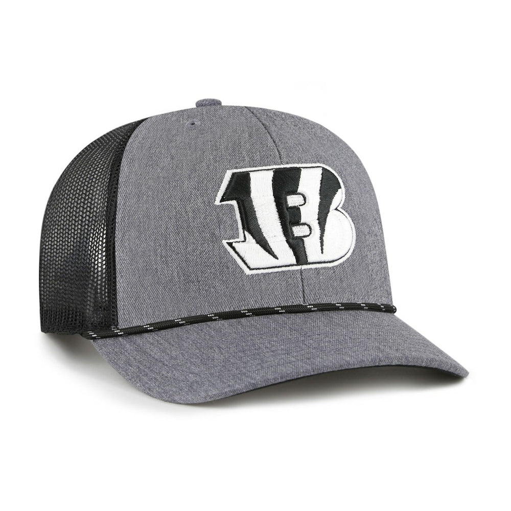 Cincinnati Bengals '47 Carbon Rope Trucker Adjustable Hat | NFL US