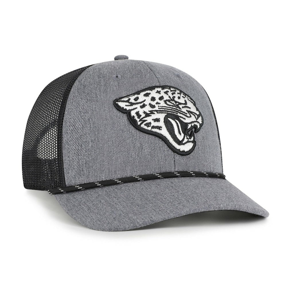 Jacksonville Jaguars '47 Carbon Rope Trucker Adjustable Hat | NFL Outlet