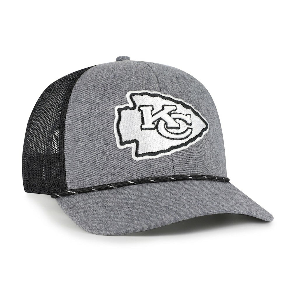 Kansas City Chiefs '47 Carbon Rope Trucker Adjustable Hat | NFL Near me