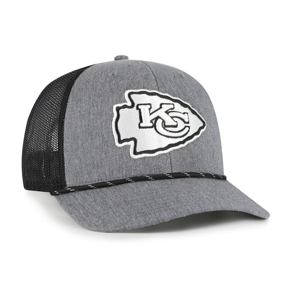 Kansas City Chiefs '47 Carbon Rope Trucker Adjustable Hat | NFL Near me