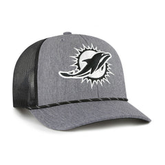 Miami Dolphins '47 Carbon Rope Trucker Adjustable Hat | NFL Sale