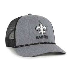 New Orleans Saints '47 Carbon Rope Trucker Adjustable Hat | NFL Hot