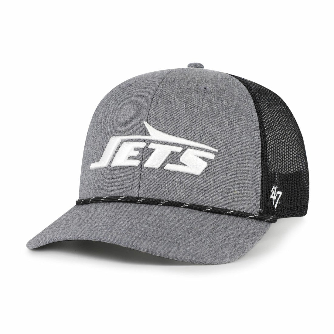 New York Jets '47 Carbon Rope Trucker Adjustable Hat | NFL Hot