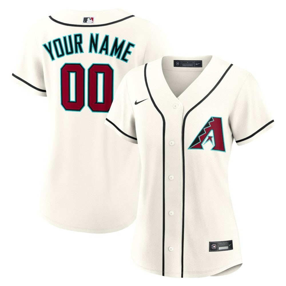 Arizona Diamondbacks Nike Women's Home Custom Replica 2.0 Jersey - MLB Jerseys