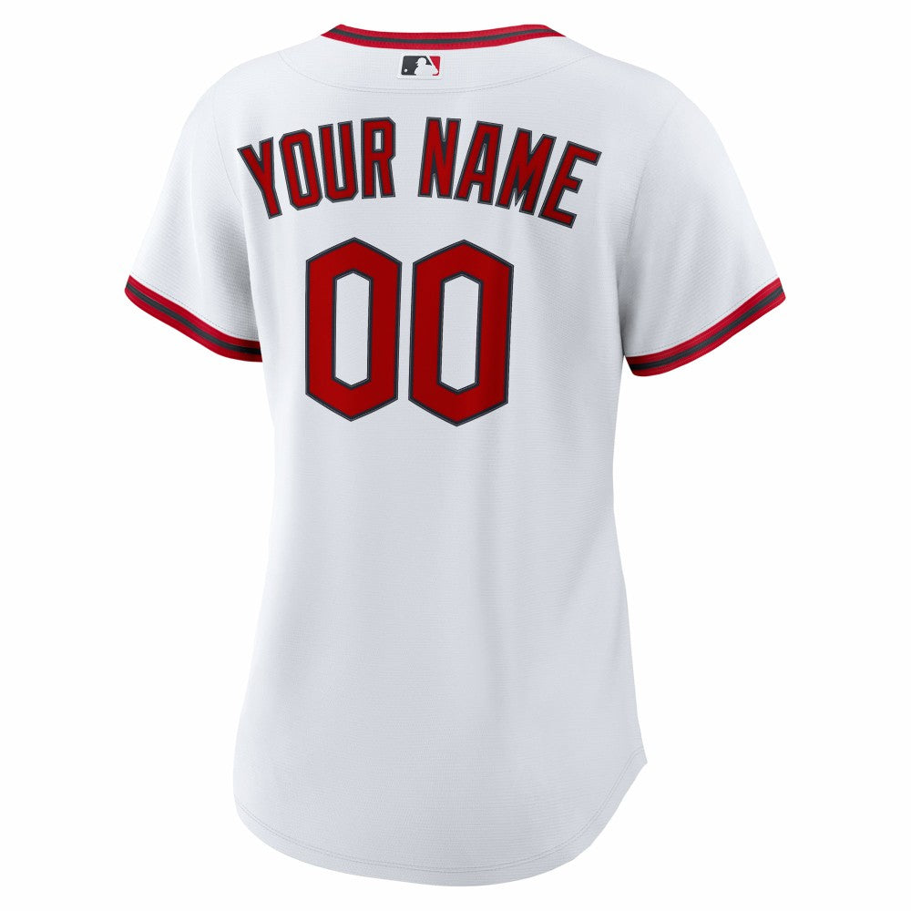 Cleveland Guardians Nike Women's Home Custom Replica 2.0 Jersey - MLB Jerseys