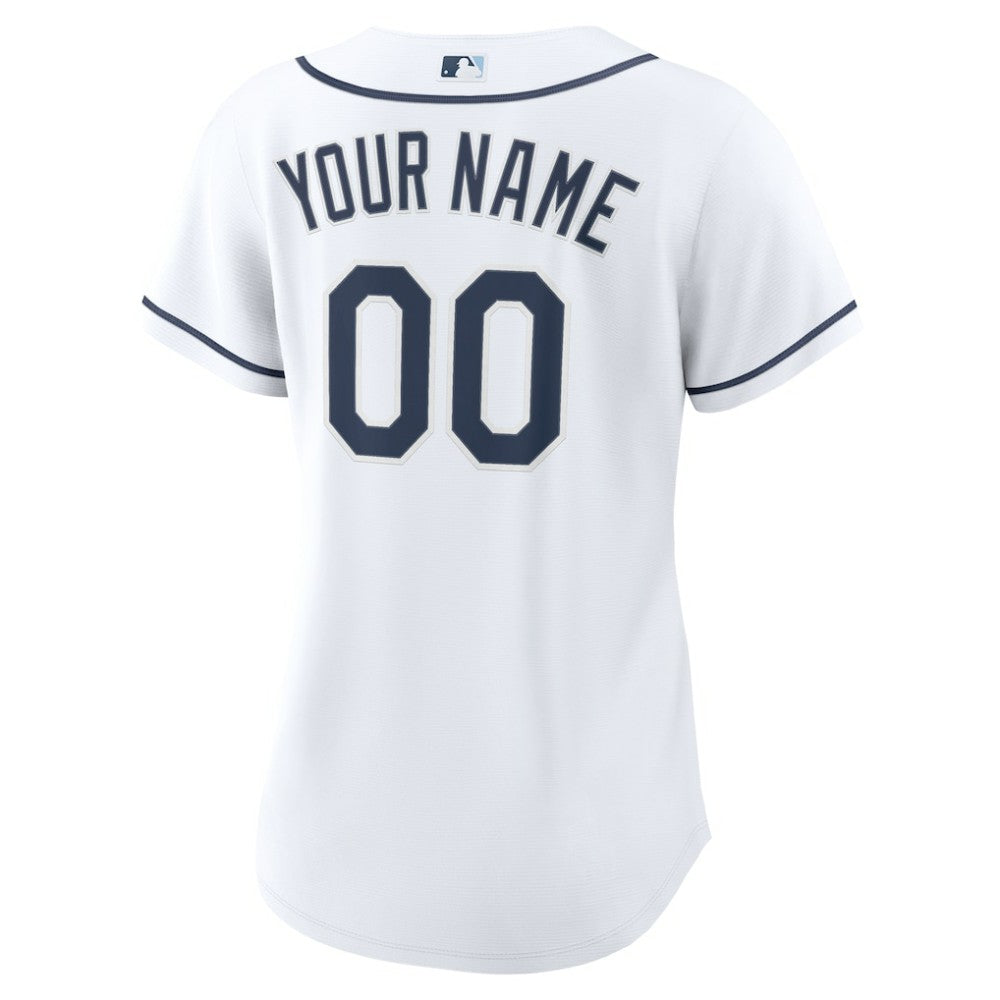 Tampa Bay Rays Nike Women's Home Custom Replica 2.0 Jersey - MLB Jerseys