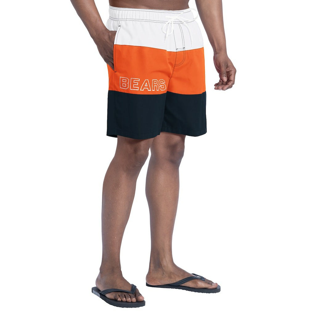 Chicago Bears G-III Sports by Carl Banks Sunrise Volley Swim Shorts | NFL New