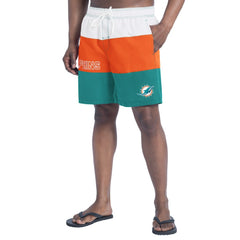 Miami Dolphins G-III Sports by Carl Banks Sunrise Volley Swim Shorts | NFL Online