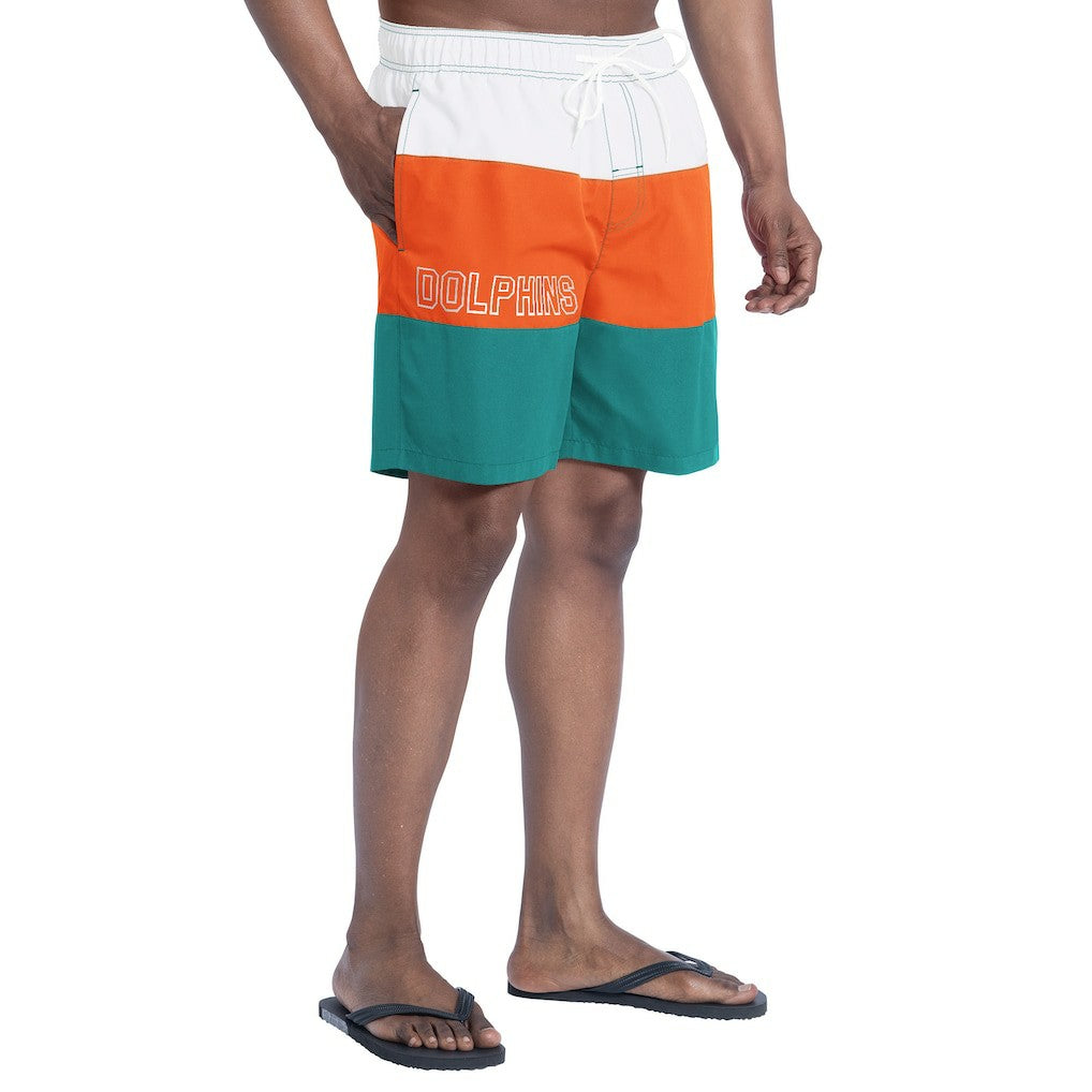 Miami Dolphins G-III Sports by Carl Banks Sunrise Volley Swim Shorts | NFL Online