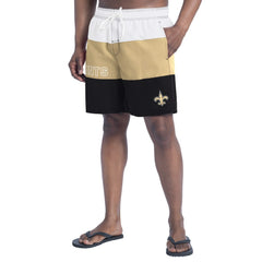 New Orleans Saints G-III Sports by Carl Banks Sunrise Volley Swim Shorts | NFL On sale