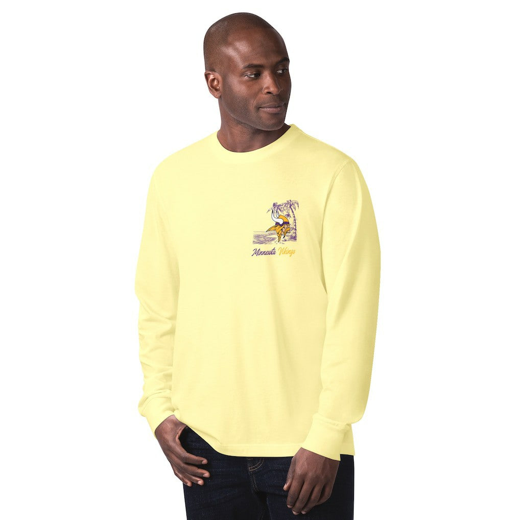 Minnesota Vikings Margaritaville It's Five O'Clock Somewhere Long Sleeve T-Shirt | NFL Outlet