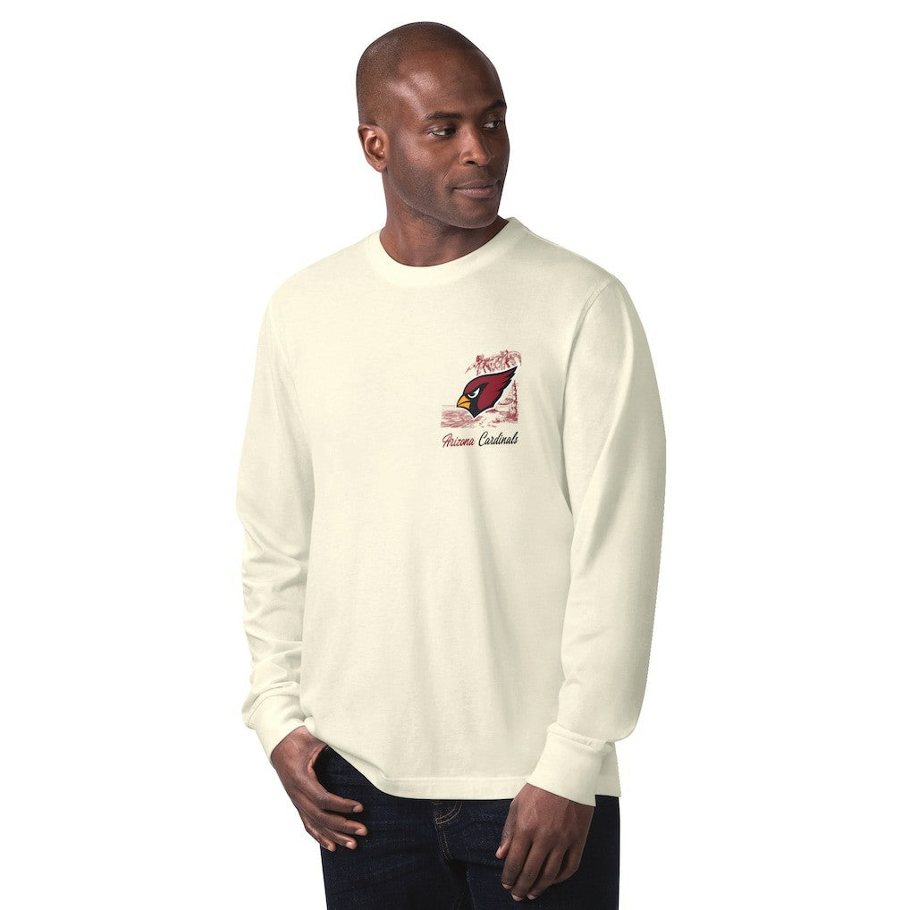 Arizona Cardinals Margaritaville It's Five O'Clock Somewhere Long Sleeve T-Shirt | NFL On sale