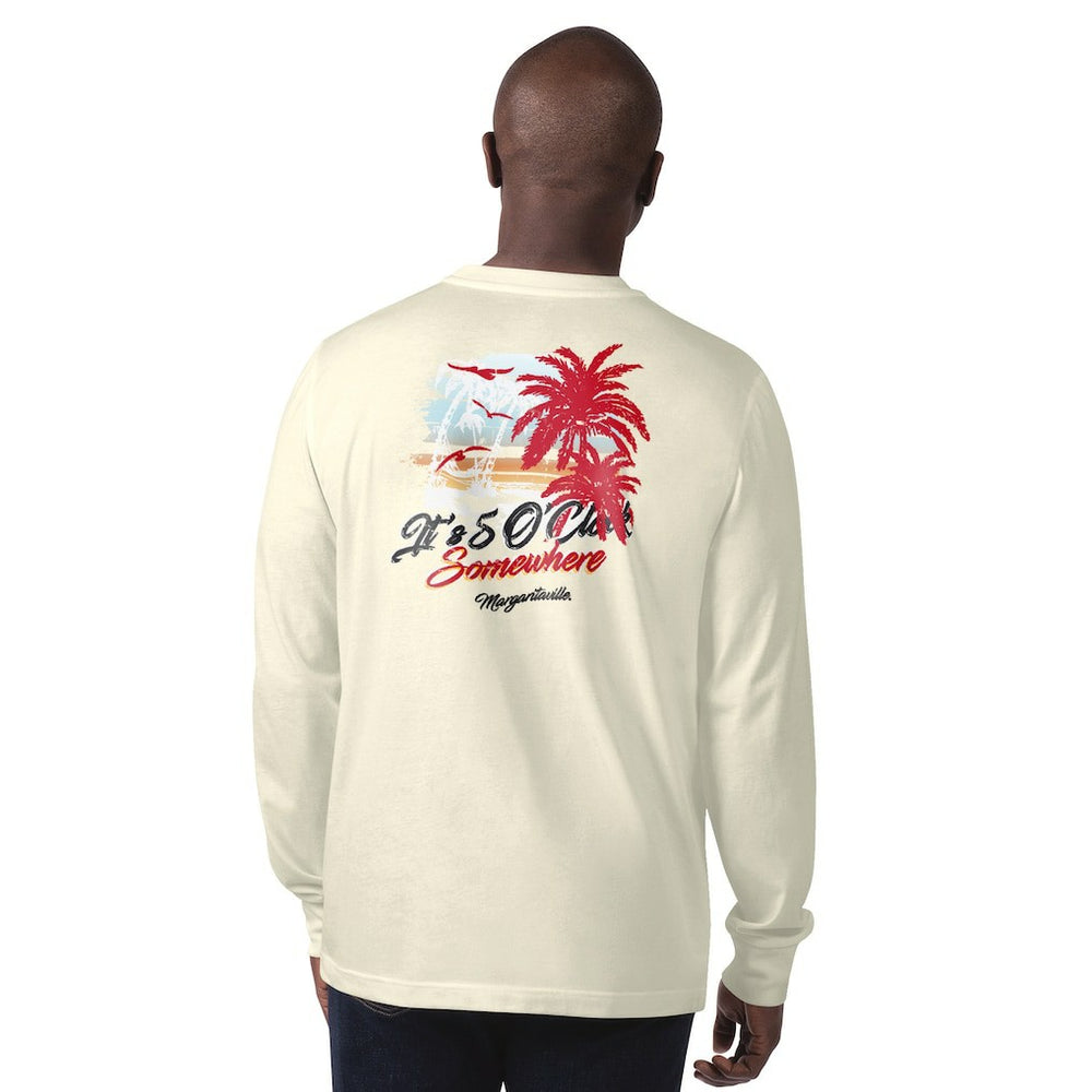 San Francisco 49ers Margaritaville It's Five O'Clock Somewhere Long Sleeve T-Shirt | NFL On sale