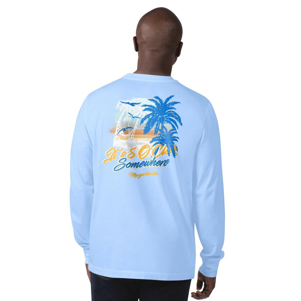 Los Angeles Chargers Margaritaville It's Five O'Clock Somewhere Long Sleeve T-Shirt | NFL New