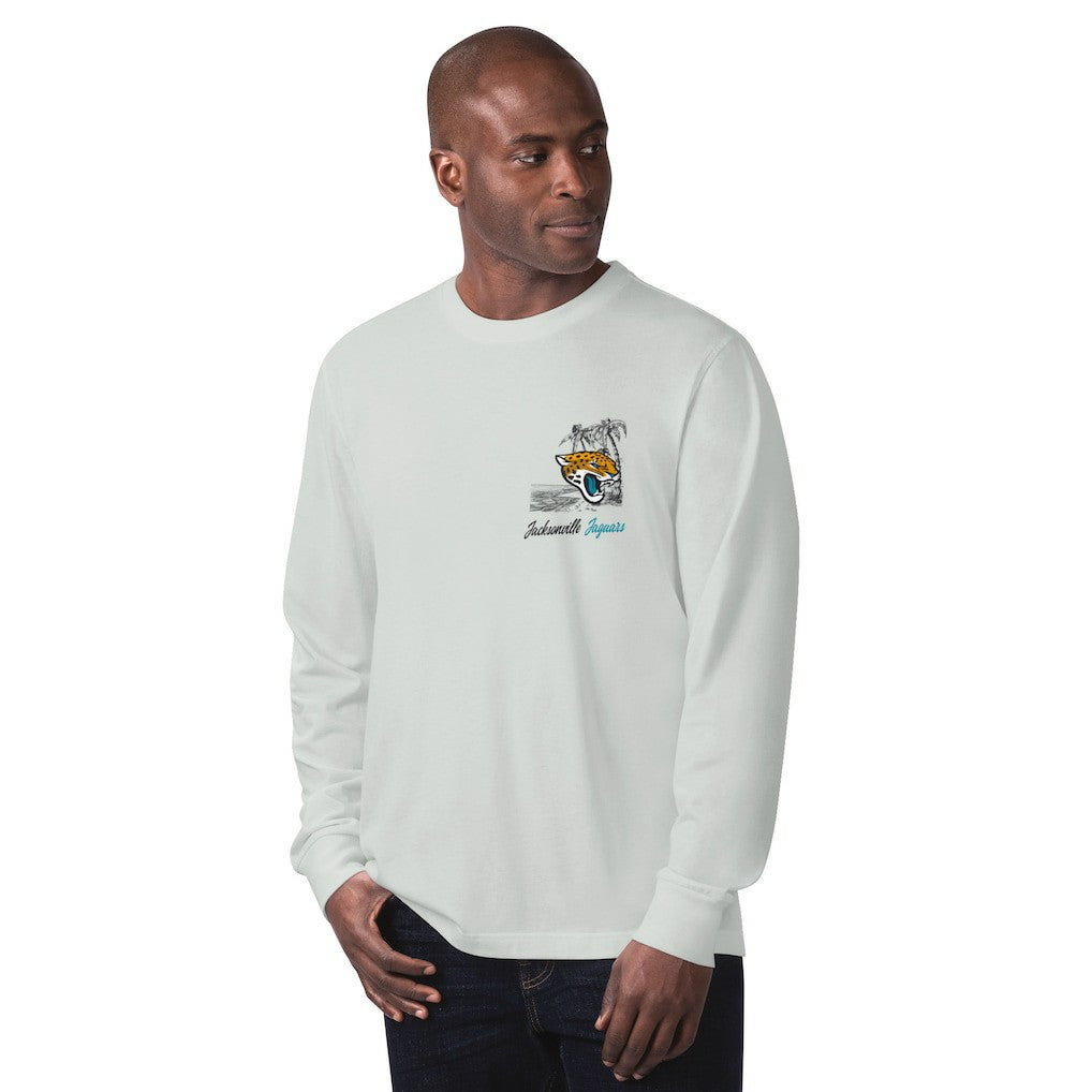 Jacksonville Jaguars Margaritaville It's Five O'Clock Somewhere Long Sleeve T-Shirt | NFL US