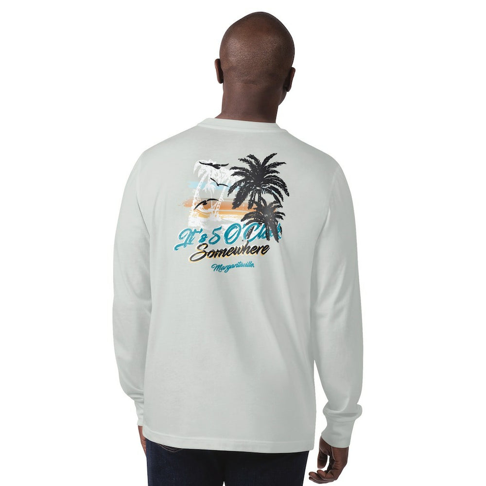 Jacksonville Jaguars Margaritaville It's Five O'Clock Somewhere Long Sleeve T-Shirt | NFL US