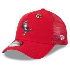 Los Angeles Angels New Era 2025 Big League Chew A-Frame 9FORTY Adjustable Trucker Hat - MLB Hats