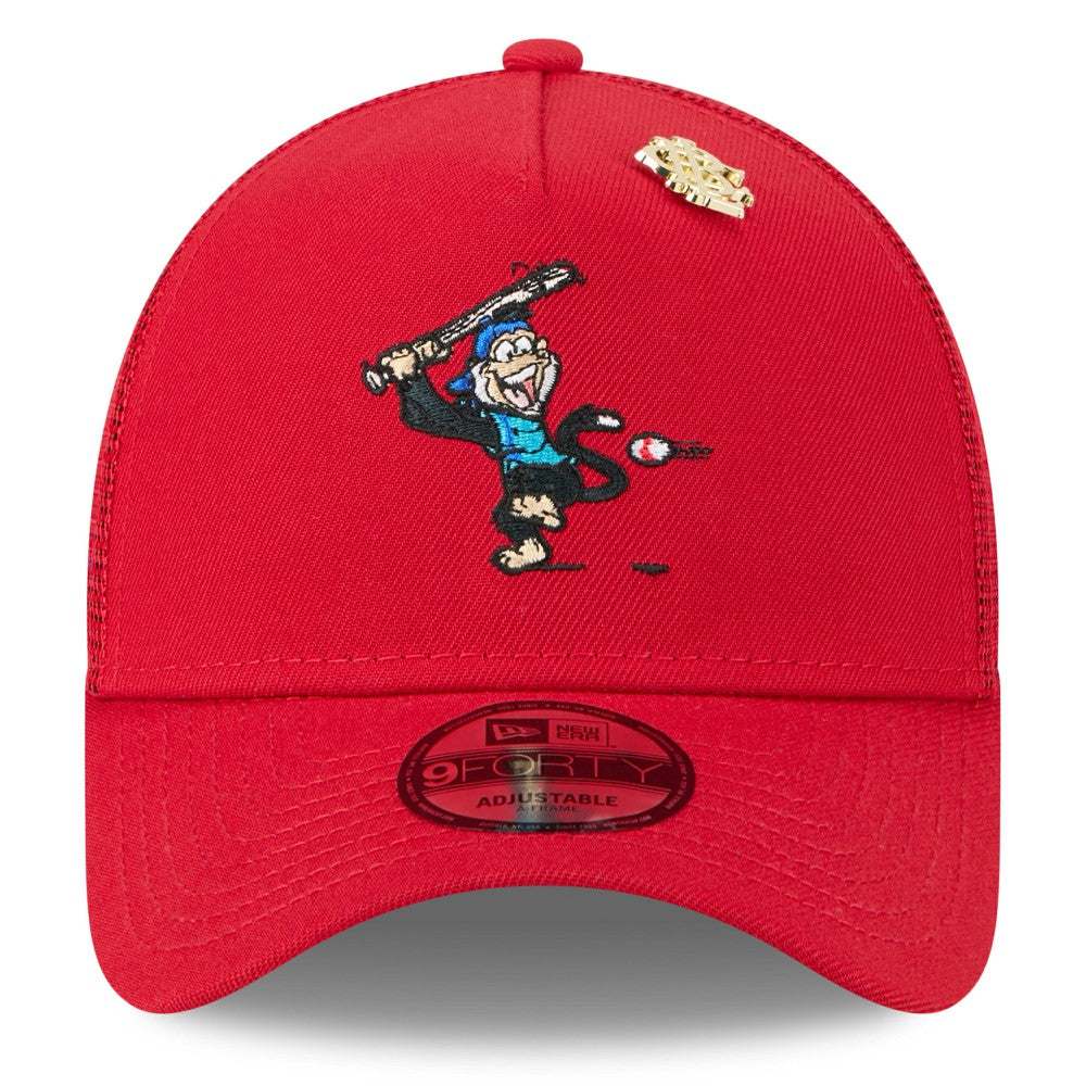 Los Angeles Angels New Era 2025 Big League Chew A-Frame 9FORTY Adjustable Trucker Hat - MLB Hats