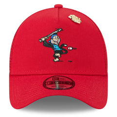 Los Angeles Angels New Era 2025 Big League Chew A-Frame 9FORTY Adjustable Trucker Hat - MLB Hats