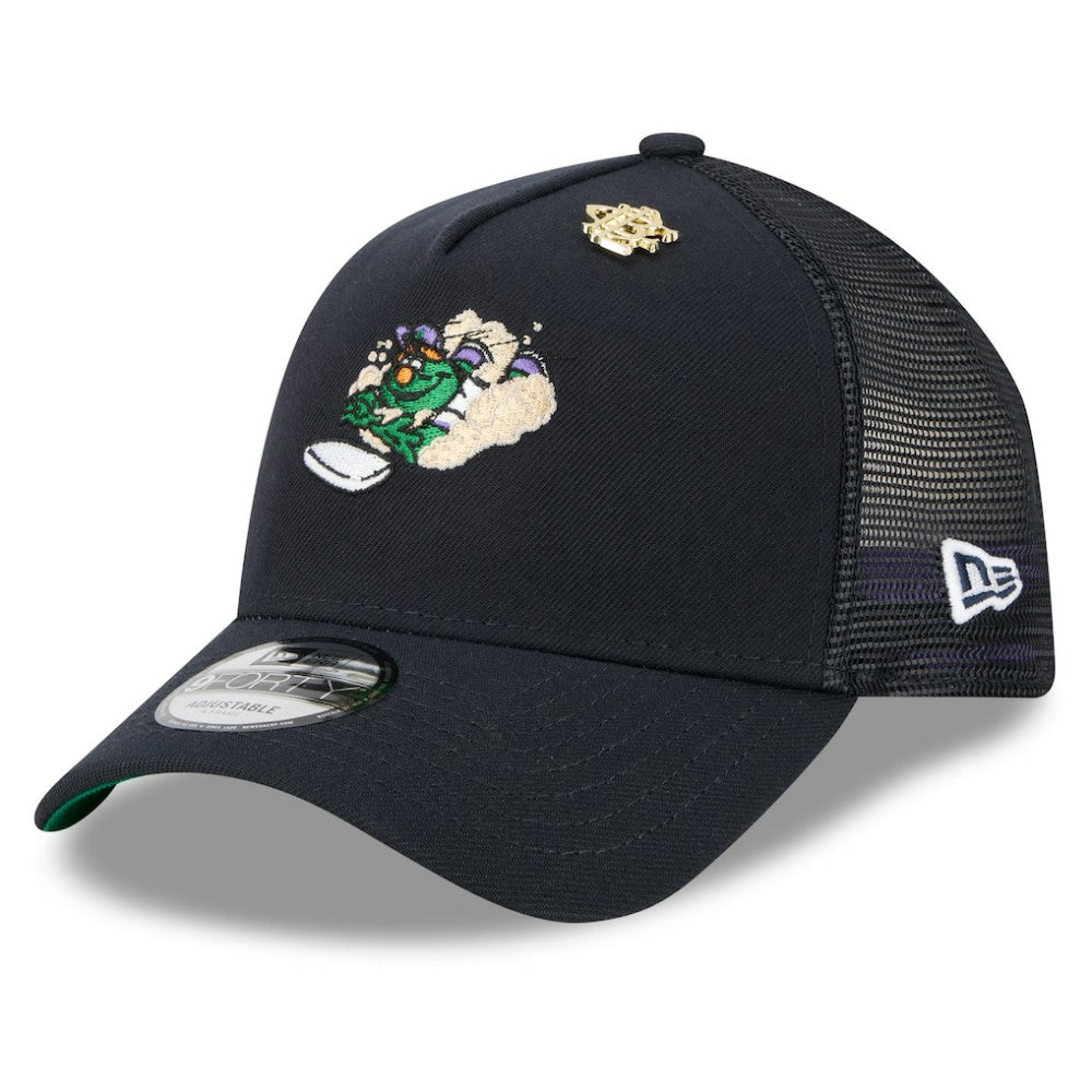 Boston Red Sox New Era 2025 Big League Chew A-Frame 9FORTY Adjustable Trucker Hat - MLB Hats
