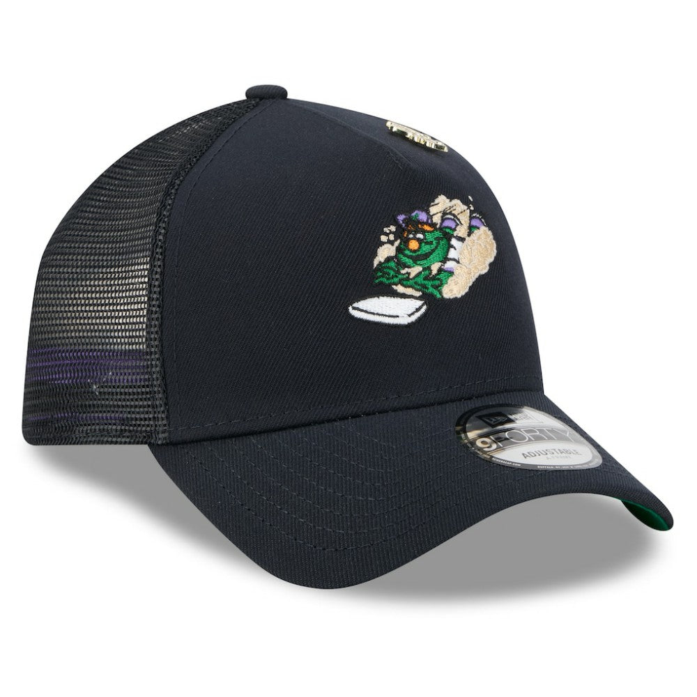 Boston Red Sox New Era 2025 Big League Chew A-Frame 9FORTY Adjustable Trucker Hat - MLB Hats