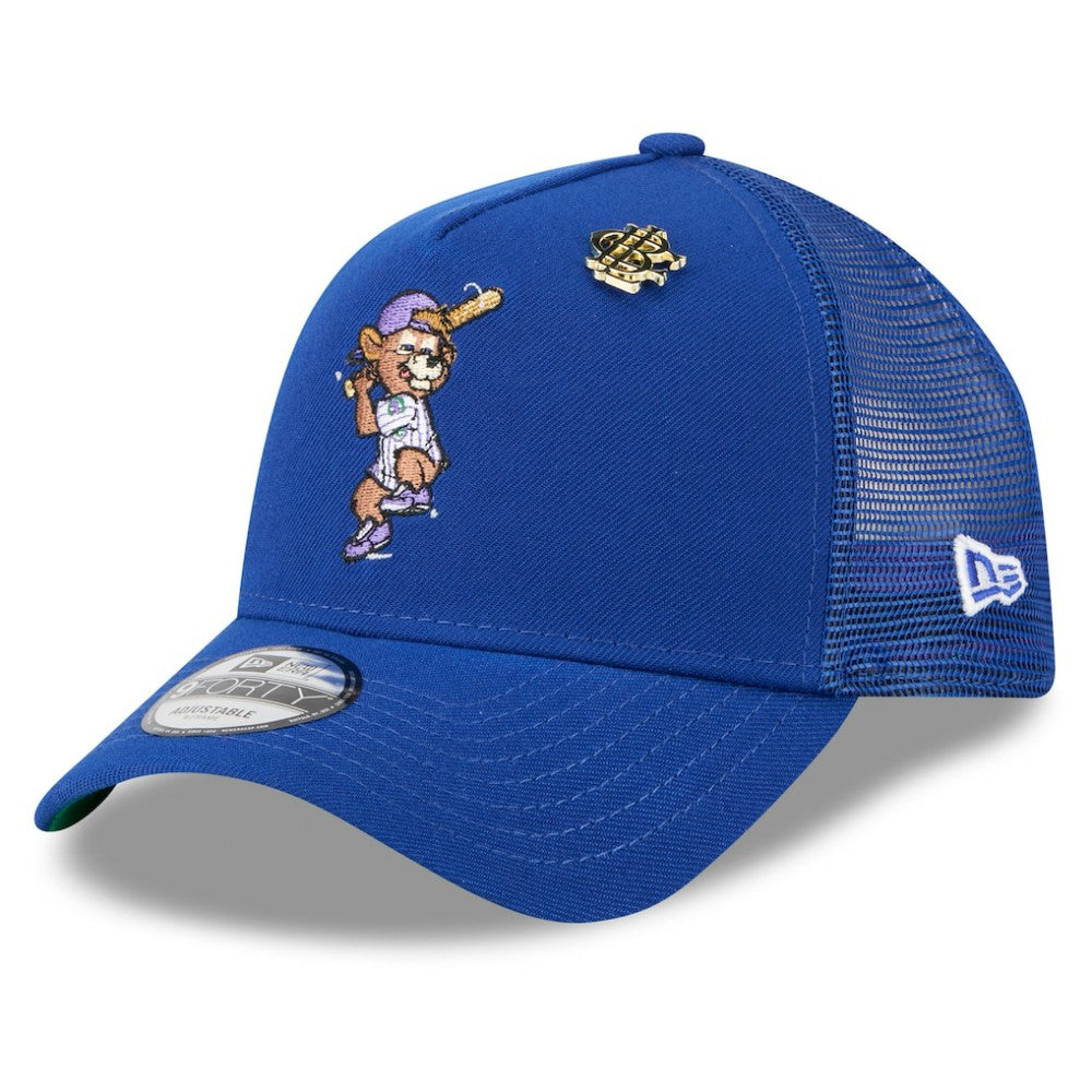 Chicago Cubs New Era 2025 Big League Chew A-Frame 9FORTY Adjustable Trucker Hat - MLB Hats