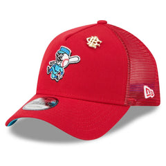Cincinnati Reds New Era 2025 Big League Chew A-Frame 9FORTY Adjustable Trucker Hat - MLB Hats